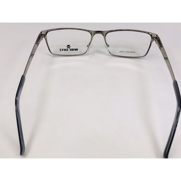 New Wide Guyz Black BOSS Eyeglasses 58mm for The Stylish Large Man - Picture 10 of 12